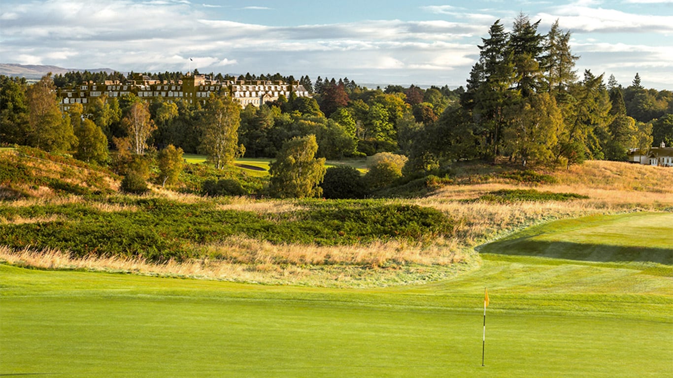 Gleneagles, Teren de golf