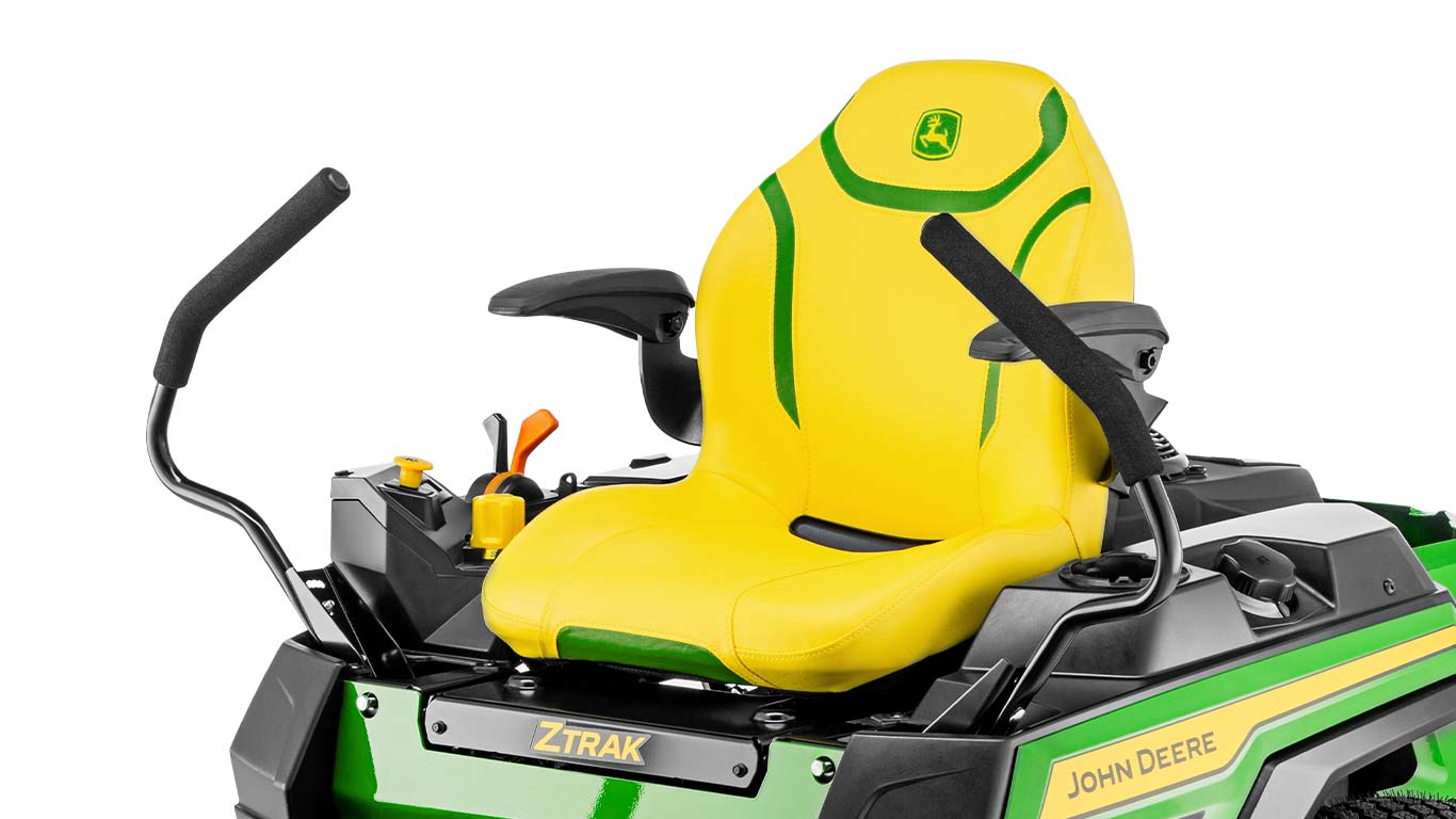 Maşini de tuns iarba cu rază de bracaj zero Ztrak de uz comercial, cu structură de bord modernă