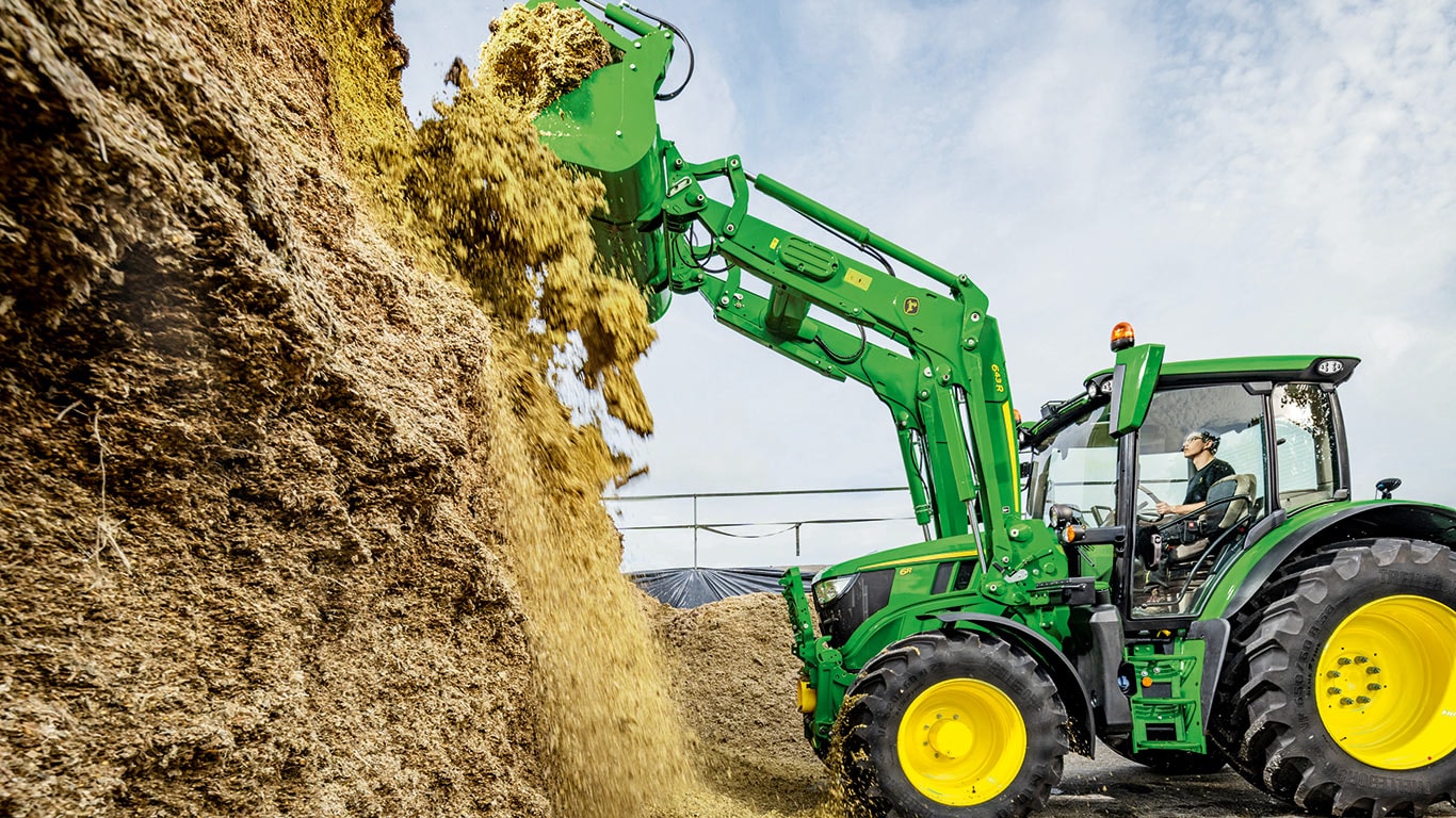 Maximizaţi productivitatea cu încărcătoarele frontale John Deere